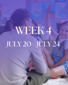 Week 4 - July 20 to July 24