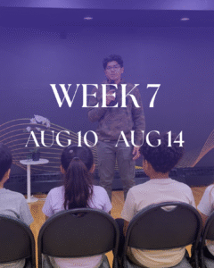 Week 7 - August 10 to August 14